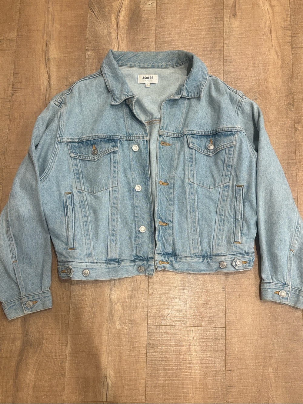 AGOLDE Charli Denim Jean jacket oversized slouchy
